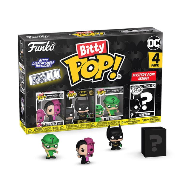 Funko bitty pop! dc batman ? dos caras, batman (forever), riddler y ? Hover Image