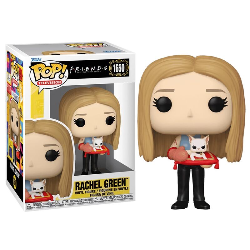 Funko pop! friends - rachel con mrs. whiskerson