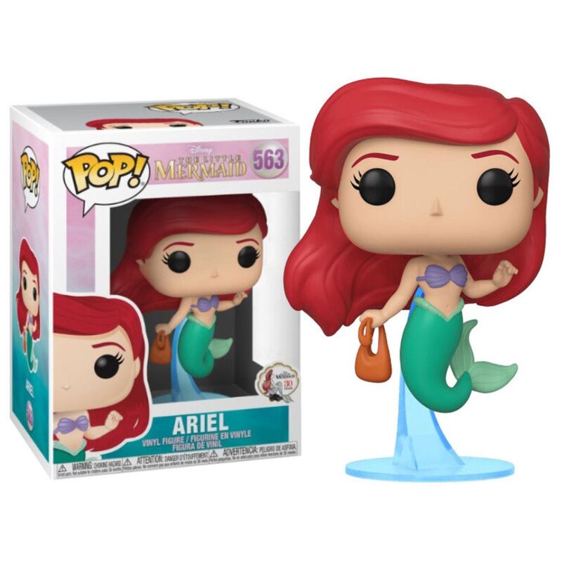 Funko pop! la sirenita - ariel con bolso