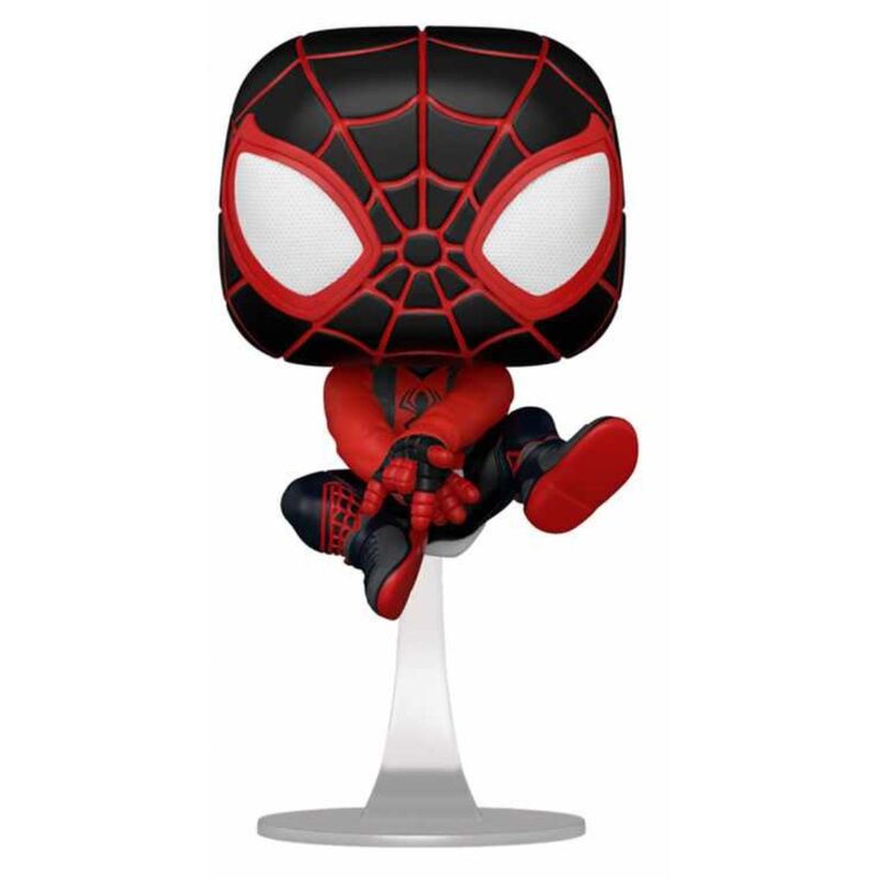 Funko pop! spiderman - miles morales (traje gato bodega)