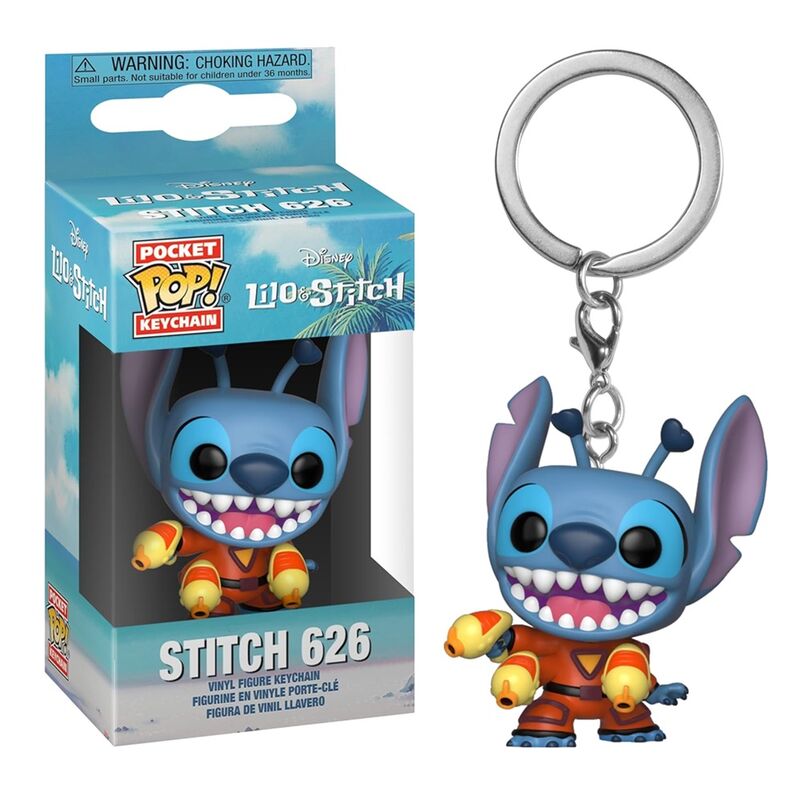 Funko pocket pop! llavero: lilo y stitch  stitch 626 (exclusivo)