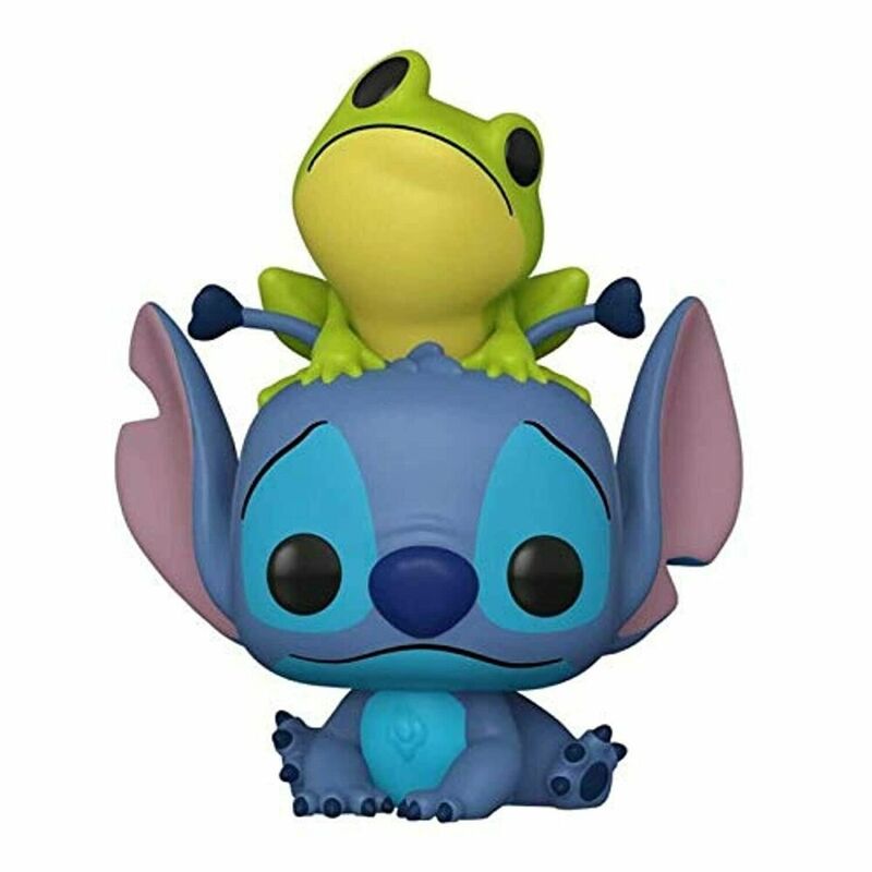 Funko pop! lilo y stitch  stitch con rana (exclusivo)