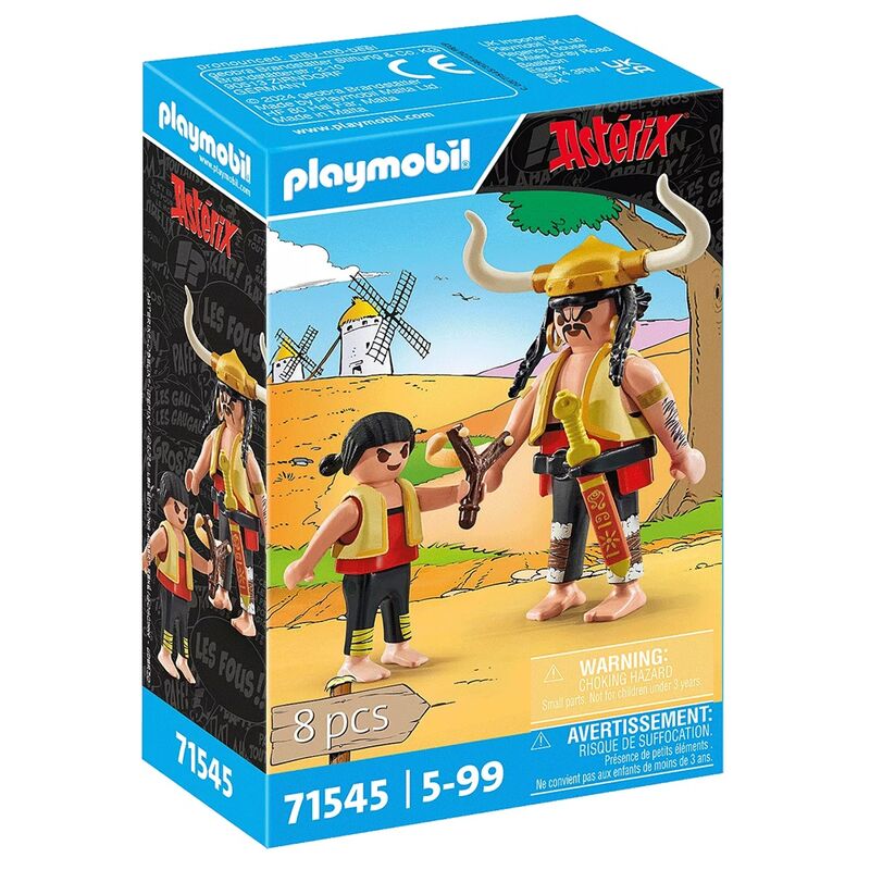 Playmobil astérix - sopalajo de arriérez y torrezno y pepe