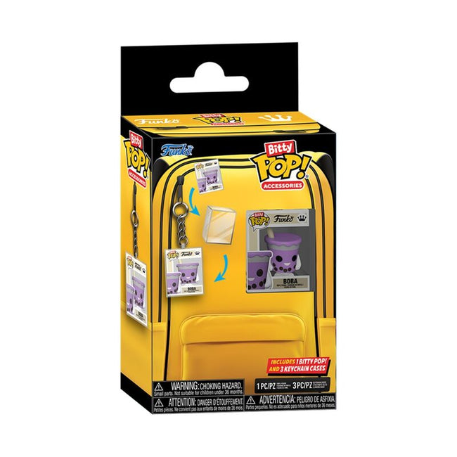 Funko bitty pop! accesorios - pack de boba y 3 protectores de llavero Main Image
