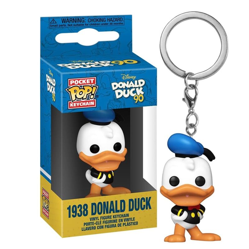 Funko pop! keychain - pato donald (1938)