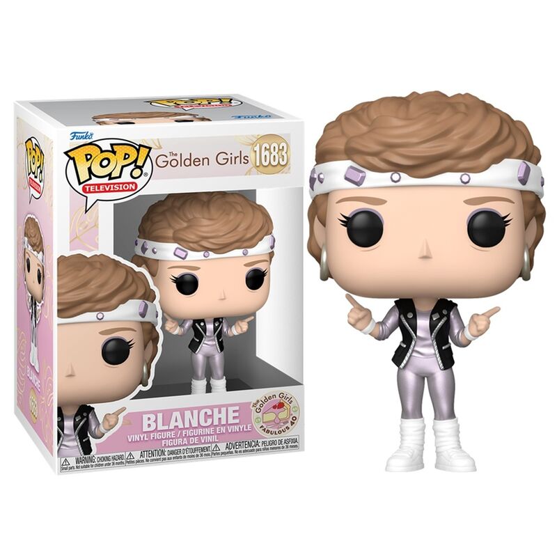 Funko pop! las chicas de oro - blanche con ropa de gimnasio