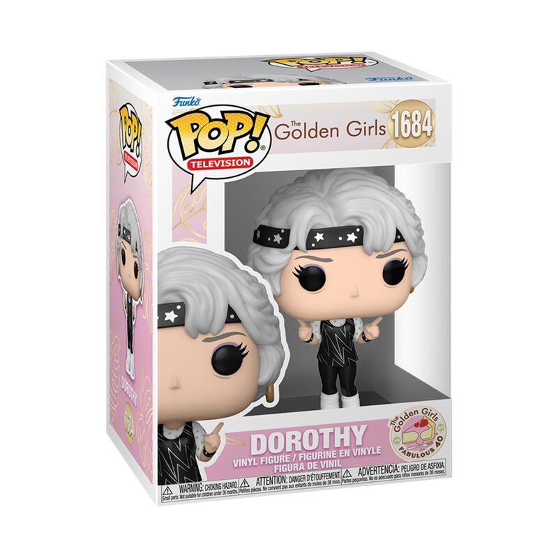 Funko pop! las chicas de oro - dorothy con ropa de gimnasio