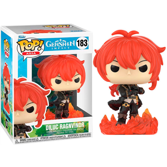 Funko pop! genshin impact - diluc ragnvindr Hover Image