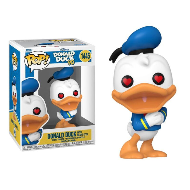 Funko pop! disney: pato donald 90 aniversario ? pato donald enamorado Hover Image
