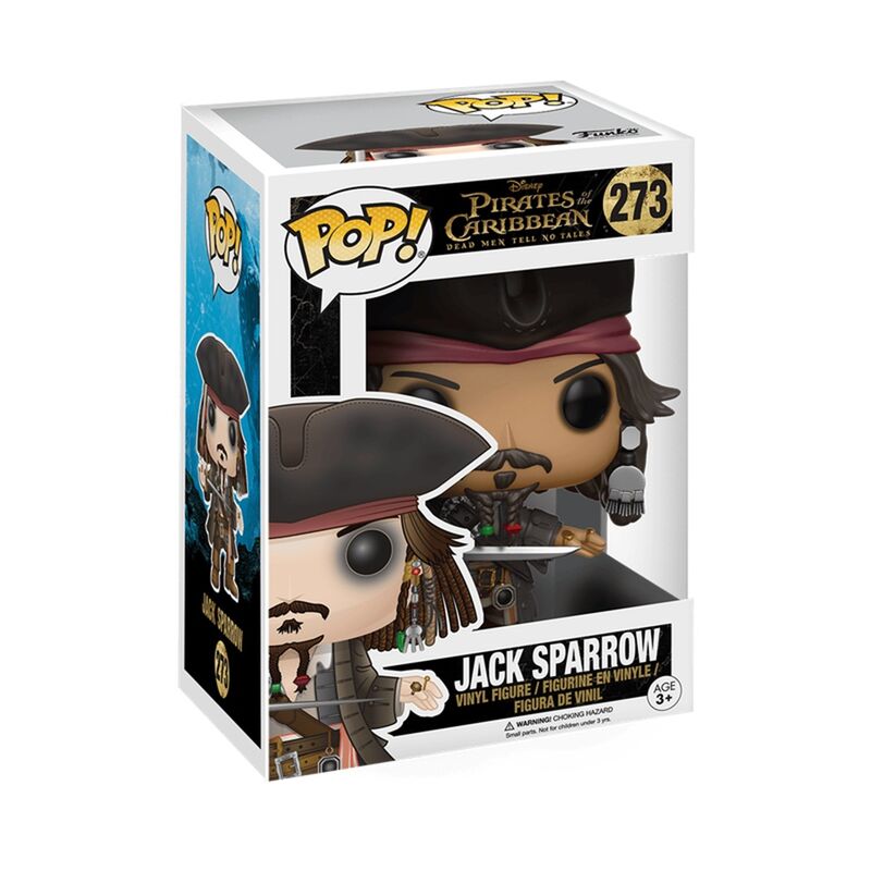 Funko pop! piratas del caribe - jack sparrow con espada