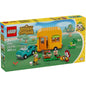 Lego animal crossing - caravana de gandulio y tienda de jardinería