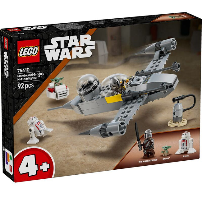 Lego star wars: the mandalorian - caza estelar n-1 de mando y grogu Hover Image