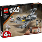 Lego star wars: the mandalorian - caza estelar n-1 de mando y grogu