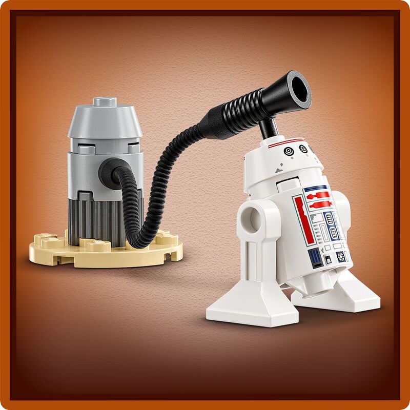 Lego star wars: the mandalorian - caza estelar n-1 de mando y grogu