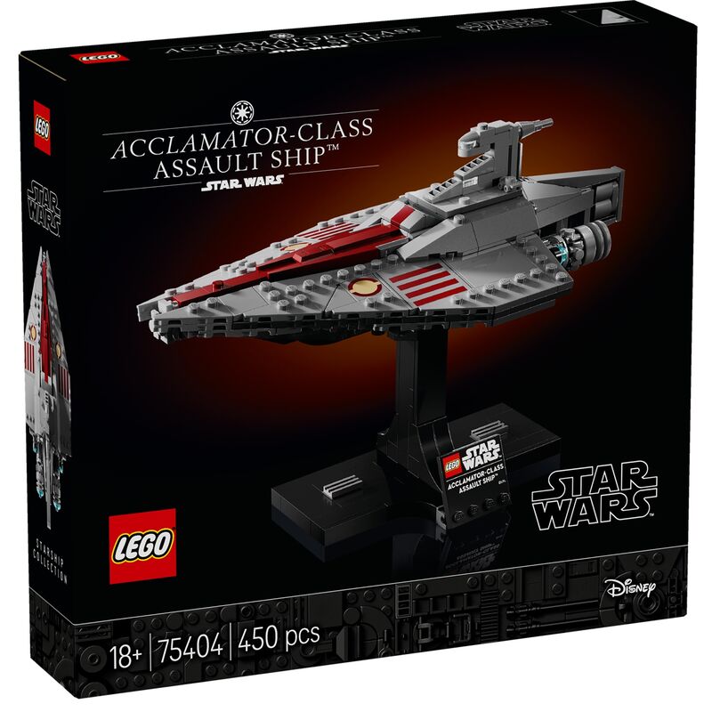 Lego star wars - nave de asalto clase acclamator