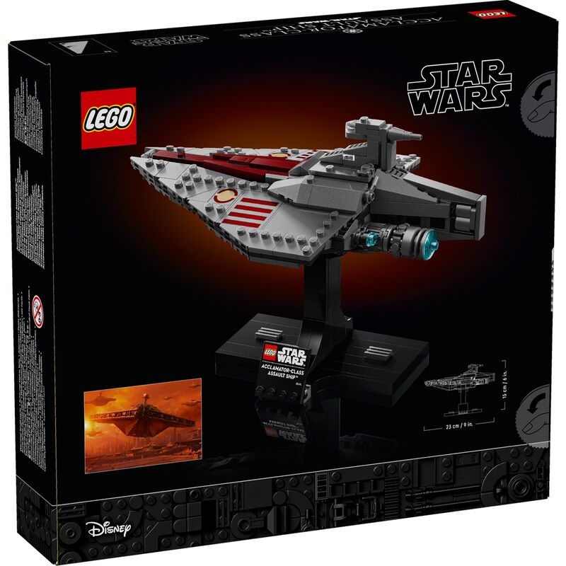 Lego star wars - nave de asalto clase acclamator