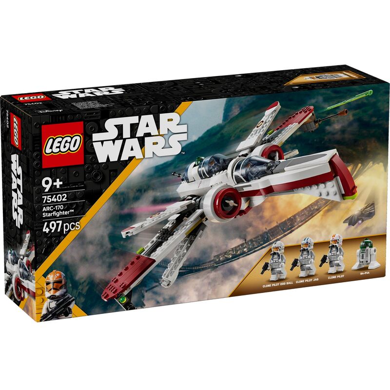 Lego star wars - caza estelar clon arc-170