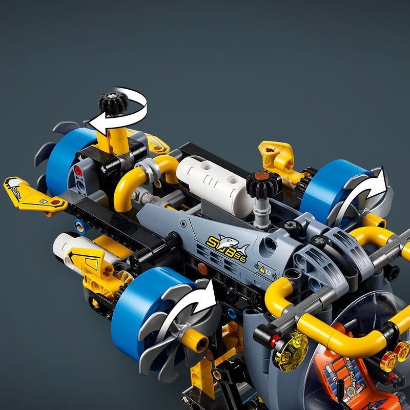 Lego technic - submarino de aguas profundas