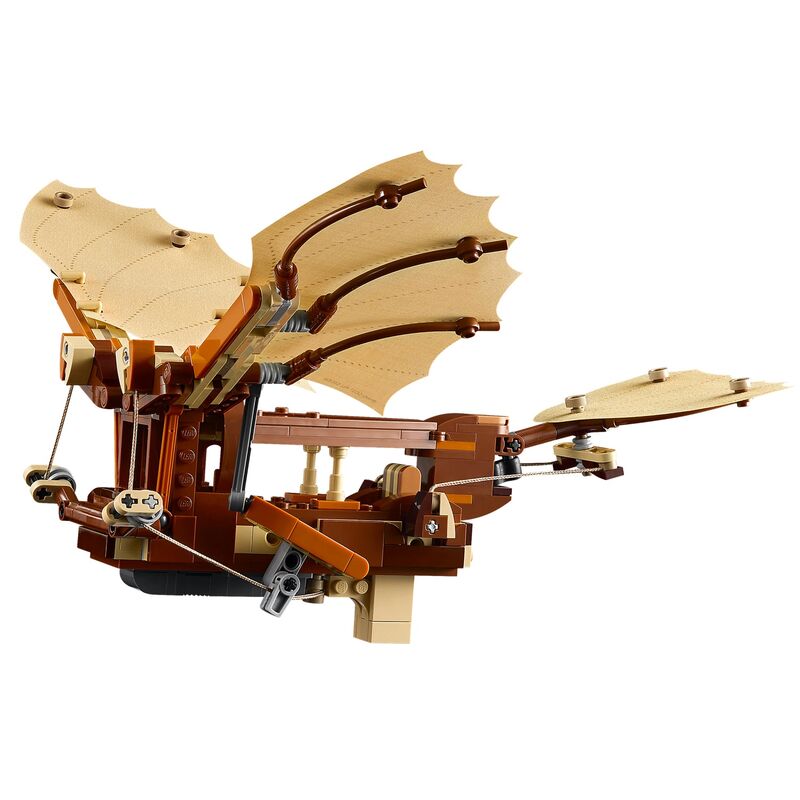 Lego icons - máquina voladora de leonardo da vinci