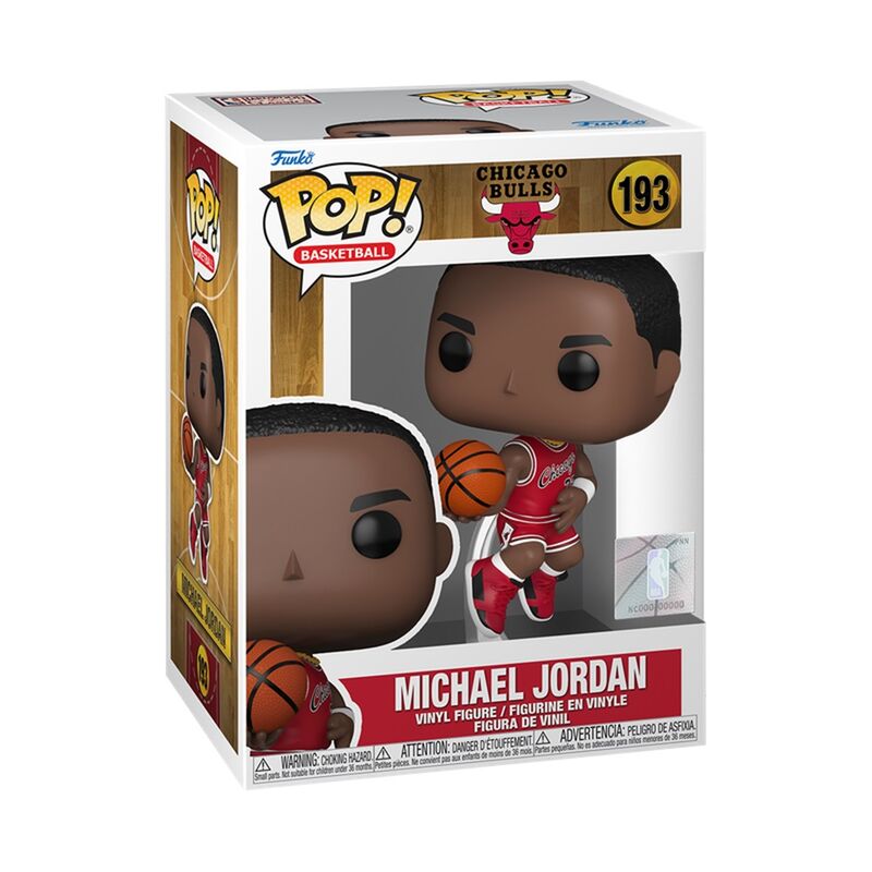 Funko pop! nba: chicago bulls ? michael jordan (temporada rookie)