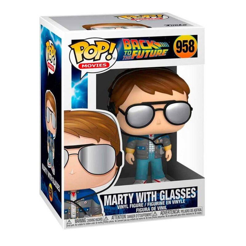 Funko pop! regreso al futuro - marty con gafas