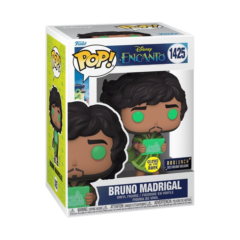 Funko pop! disney: encanto - bruno madrigal con profecía (gitd) (exclusivo)