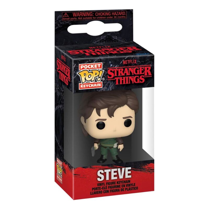 Funko pocket pop! llavero: stranger things s4 - hunter steve