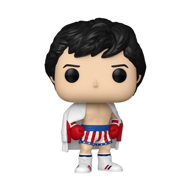 Funko pop! rocky iii - rocky balboa con bata