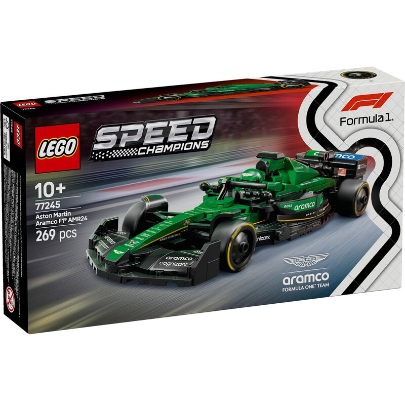 Lego speed champions - coche de carreras aston martin aramco f1 amr24