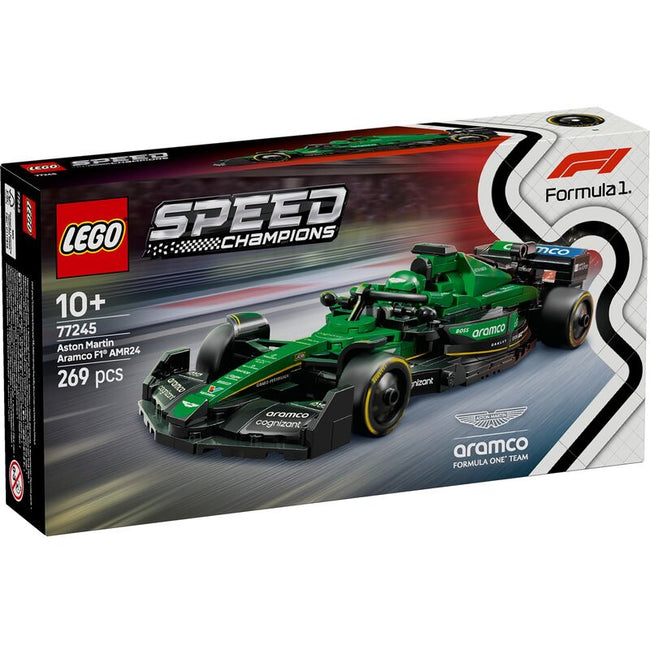 Lego speed champions - coche de carreras aston martin aramco f1 amr24 Hover Image