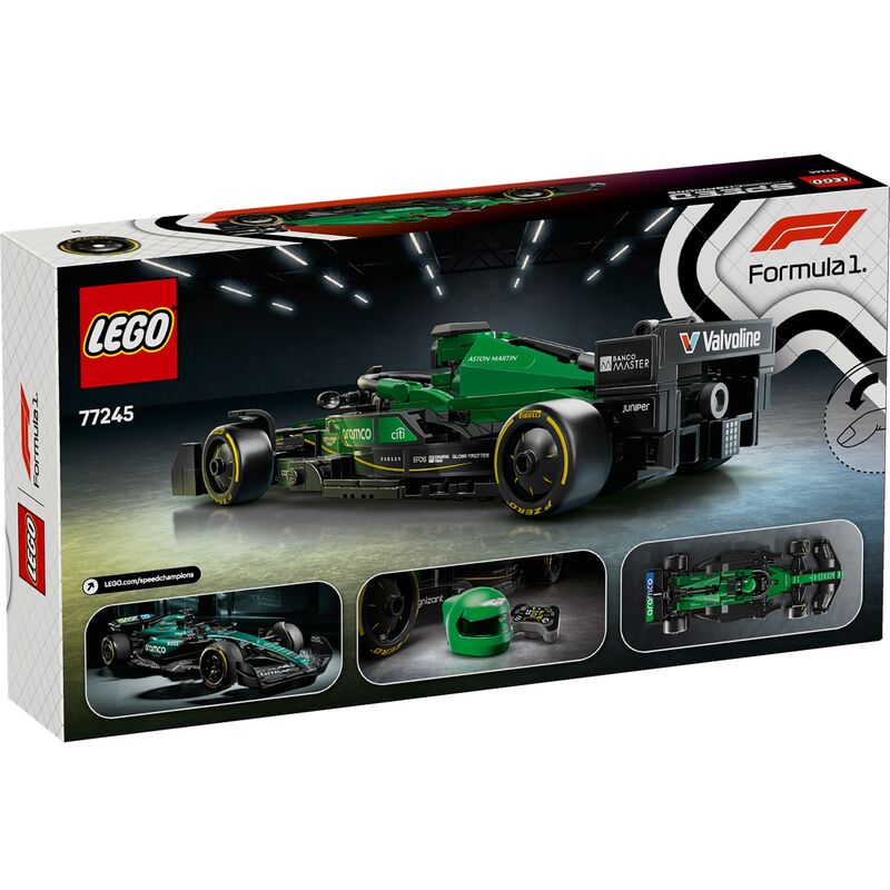 Lego speed champions - coche de carreras aston martin aramco f1 amr24