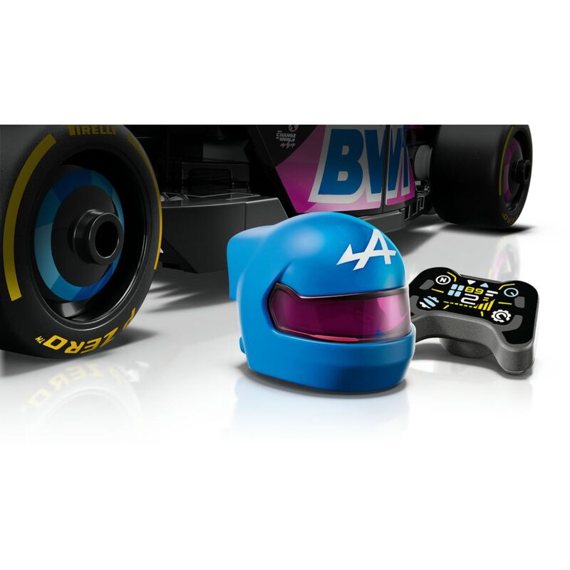 Lego speed champions - coche de carreras bwt alpine f1 team a524