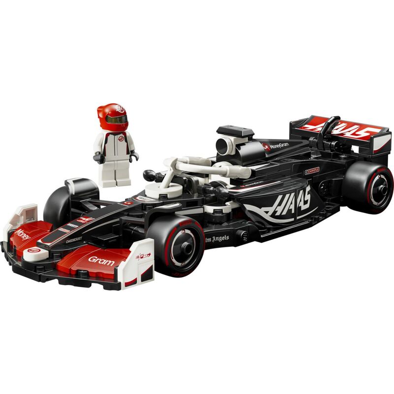 Lego speed champions - coche de carreras moneygram haas f1 team vf-24