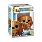 Funko pop disney: la dama y el vegabundo - dama con cachorro