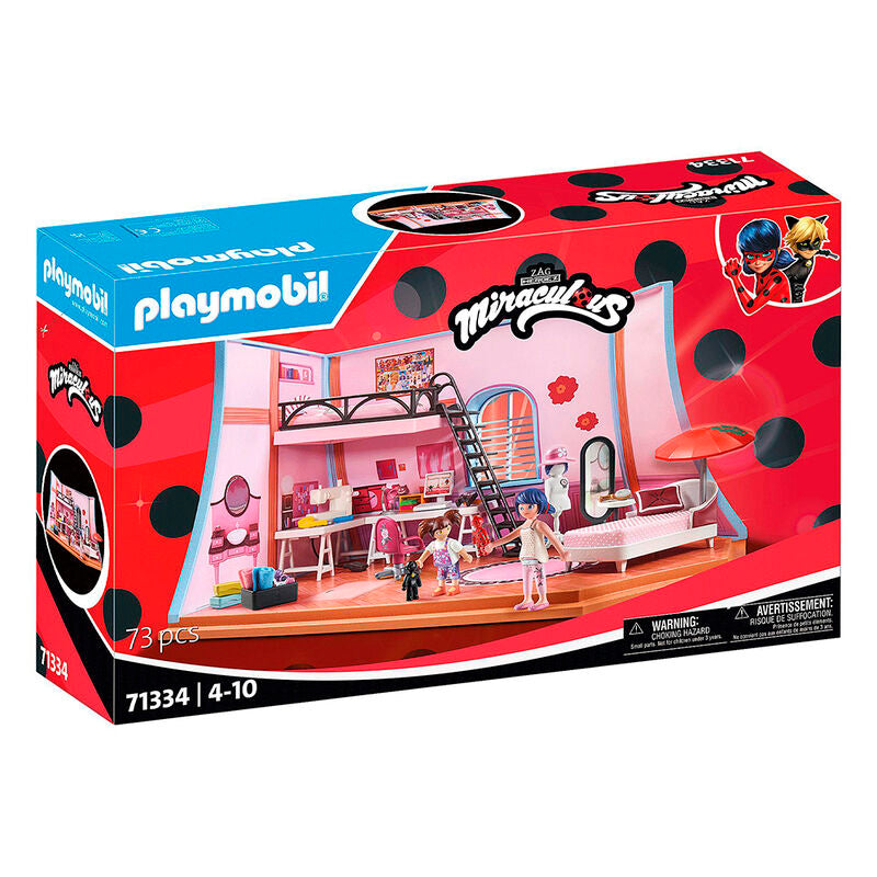 Playmobil miraculous ladybug - loft de marinette