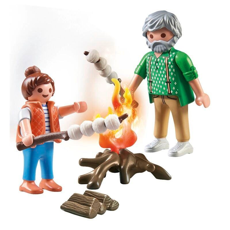 Playmobil - hoguera con malvaviscos