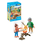 Playmobil - hoguera con malvaviscos