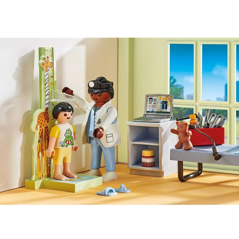 Playmobil - pediatra con osito de peluche
