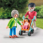 Playmobil - abuelos y bebé