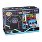 Funko pop! tees: lilo & stitch - stitch gamer con rana + camiseta talla m