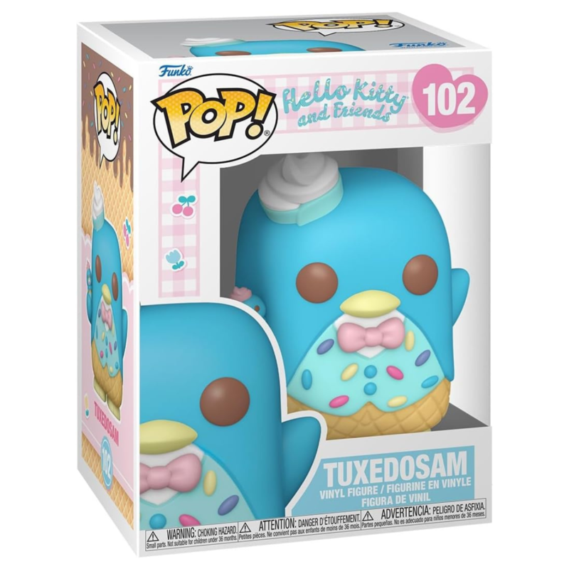 Funko pop! sanrio: hello kitty - tuxedosam con helado