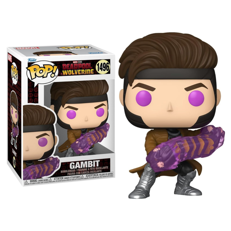 Funko pop! marvel: deadpool & lobezno - gambit