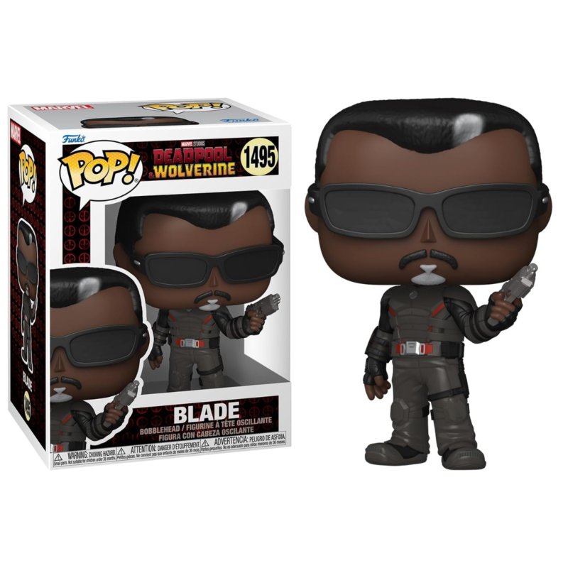 Funko pop! marvel: deadpool & lobezno - blade