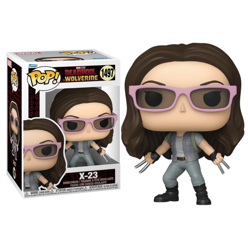 Funko pop! marvel: deadpool & lobezno - x-23