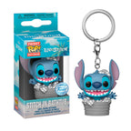 Funko pocket pop! keychain: lilo & stitch - stitch en la baera exclusivo