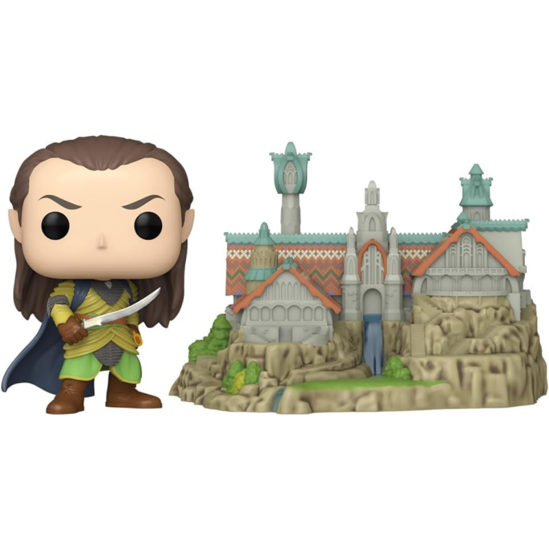 Funko pop! town: el seor de los anillos - elrond en rivendell