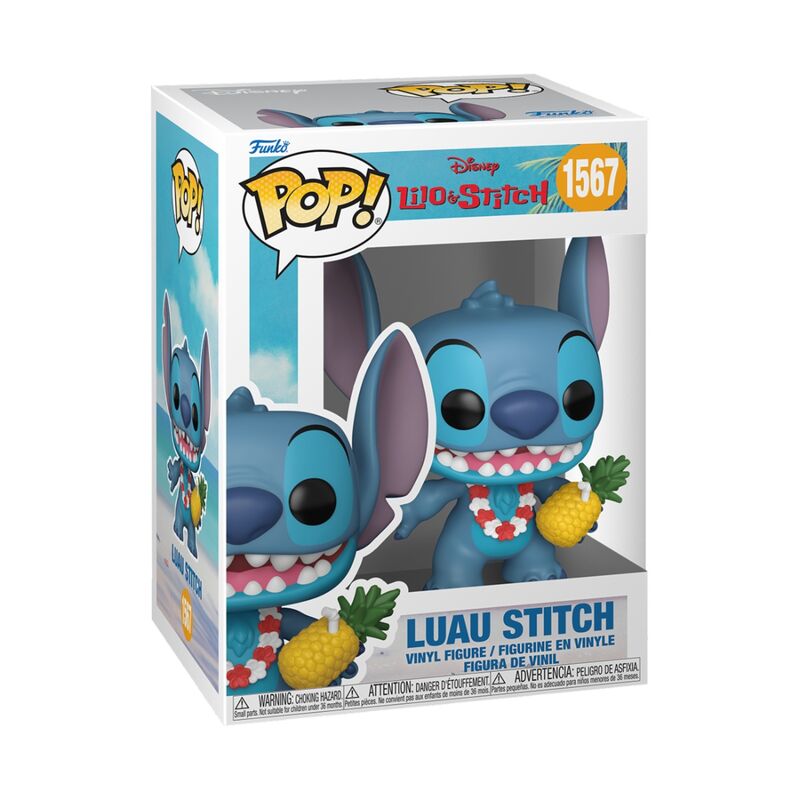 Funko pop! lilo y stitch  stitch (fiesta luau)