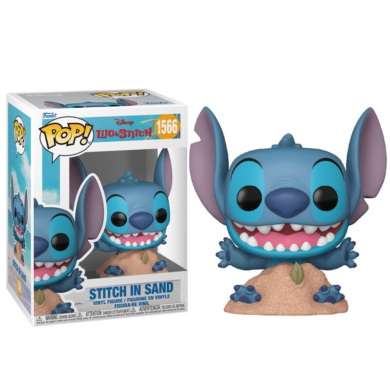 Funko pop! disney: lilo y stitch ? stitch enterrado