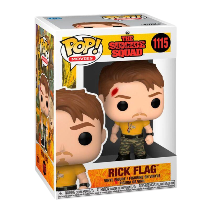 Funko pop! el escuadrón suicida - rick flag