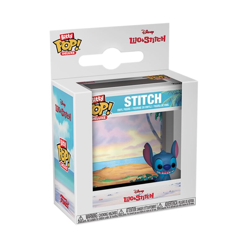 Funko bitty pop! deluxe: lilo y stitch - stitch (playa)